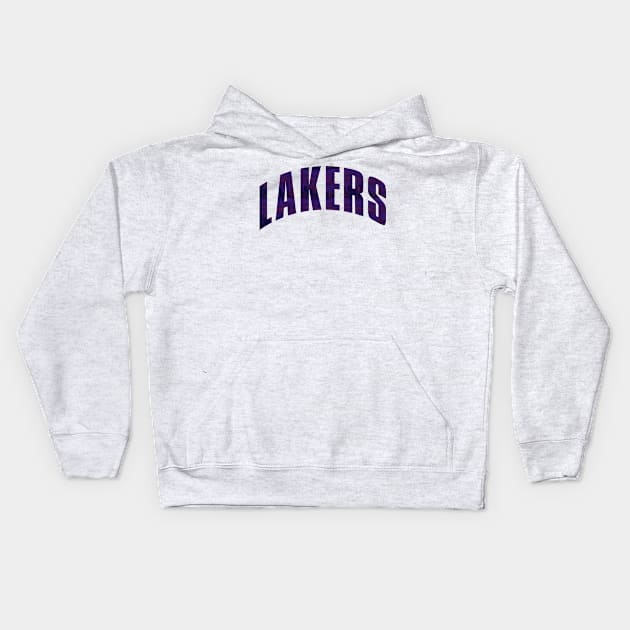 Lakers Kids Hoodie by teakatir